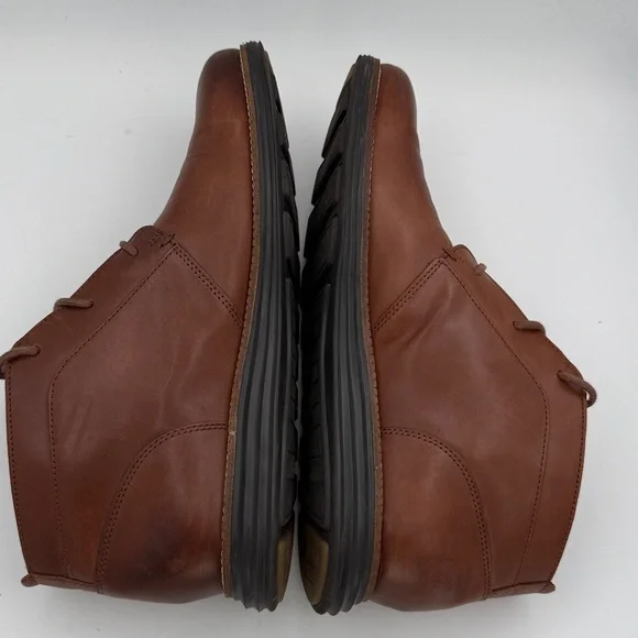 Cole Haan - men’s Original Grand Chukka boots Woodbury lace up leather shoes 11 - Picture 5 of 8
